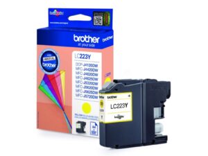 INKJETPATRON BROTHER LC223Y GUL