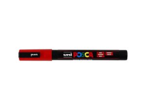 MARKER UNI POSCA PC-3M F RØD