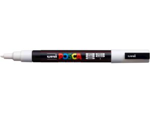 MARKER UNI POSCA PC-3M F HVID
