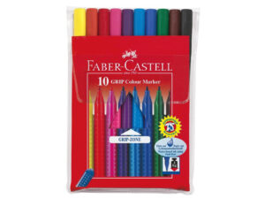 TUSSER FABER CASTELL GRIP 10 ASS TREKANTET