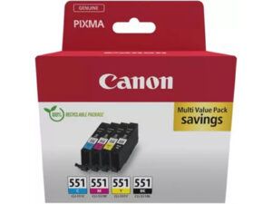 INKJETPATRON CANON CLI-551 VALUE PACK