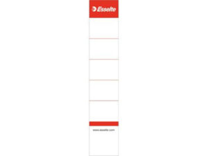 RYGETIKETTER LANG TIL 50 MM BREVORDNER 100/PK.