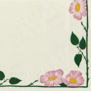 SERVIETTER 33X33 IHR WILDROSE