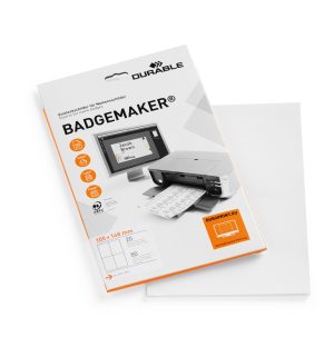 INDSTIKSARK BADGEMAKER A6 HVIDE 150GR