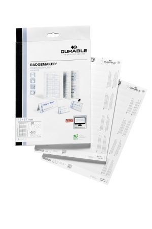 Indstiksark badgemaker®e 17x67mm