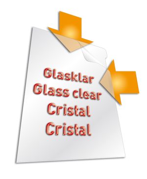 Plastomslag standard a4 krystalklar pp pakke med 100 stk.