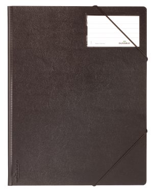 Mappe med elastikholder a4