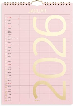 MAYLAND 2026 FAMILIEKALENDER