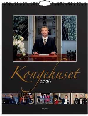 MAYLAND 2026 VÆGKALENDER KONGEHUSET