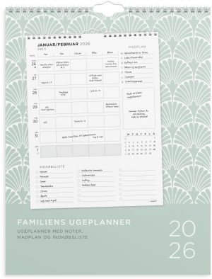 MAYLAND 2026 FAMILIEKALENDER UGEPLAN