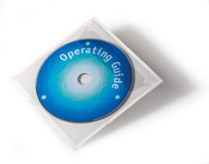 Selvklæbende lomme pocketfix® cd/dvd pakke med 100 stk.