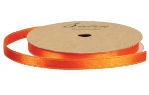 BÅND SATIN 3MMX10M ORANGE 743213