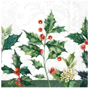 SERVIETTER JUL 25X25CM IHR ALEXA CREAM