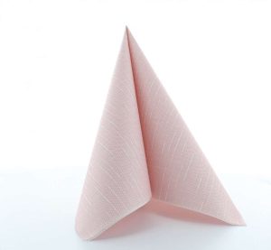 SERVIETTER TEXTIL 40X40 CM STOCKHOLM ROSA