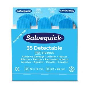 CEDERROTH SALVEQUICK PLASTER BLÅ REFILL