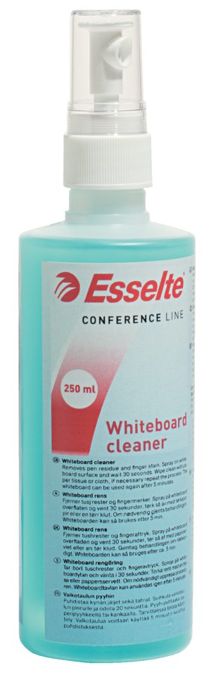 Rensespray til whiteboardtavler