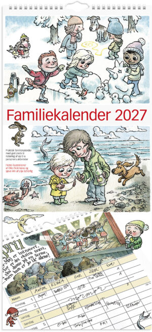 MAYLAND 2027 FAMILIEKALENDER M/ILLUSTRATION