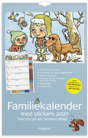 MAYLAND 2027 FAMILIENKALENDER T/5 PERS.
