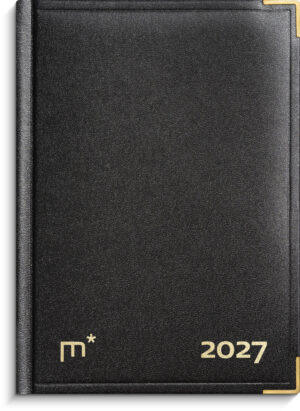 MAYLAND 2027 ÅRBOG SORT 1 DAG/SIDE
