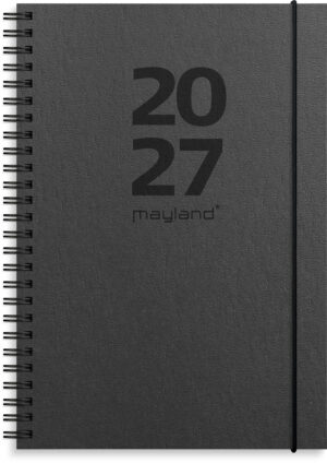 MAYLAND 2027 A5 UGEKALENDER INT. TVÆRF
