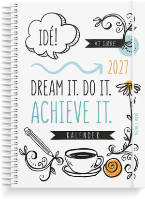 MAYLAND 2027 DOODLE I A5 UGEKALENDER
