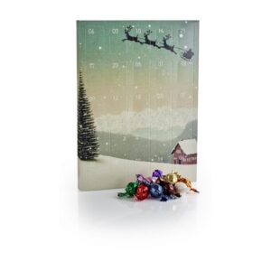 Santa Julekalender - Chokoladekugler 340 g.