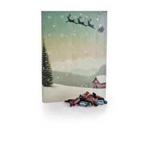 Santa Julekalender - Mars Miniature Mix 265 g.